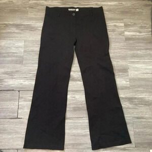 BETABRAND Straight Leg Black Classic Dress Pant Yoga‎ Pants W0076-BK size PXL